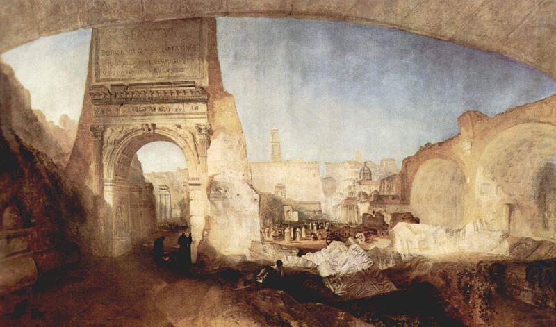 Joseph Mallord William Turner Das Forum Romanum, fur Mr. Soanes Museum china oil painting image